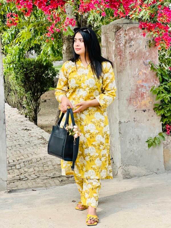 Bana Doria Printed Lawn with Trouser - Image 2
